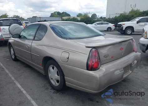 2003 Chevrolet Monte Carlo Ss из США, поврежденный, VIN 2G1WX12K239198657